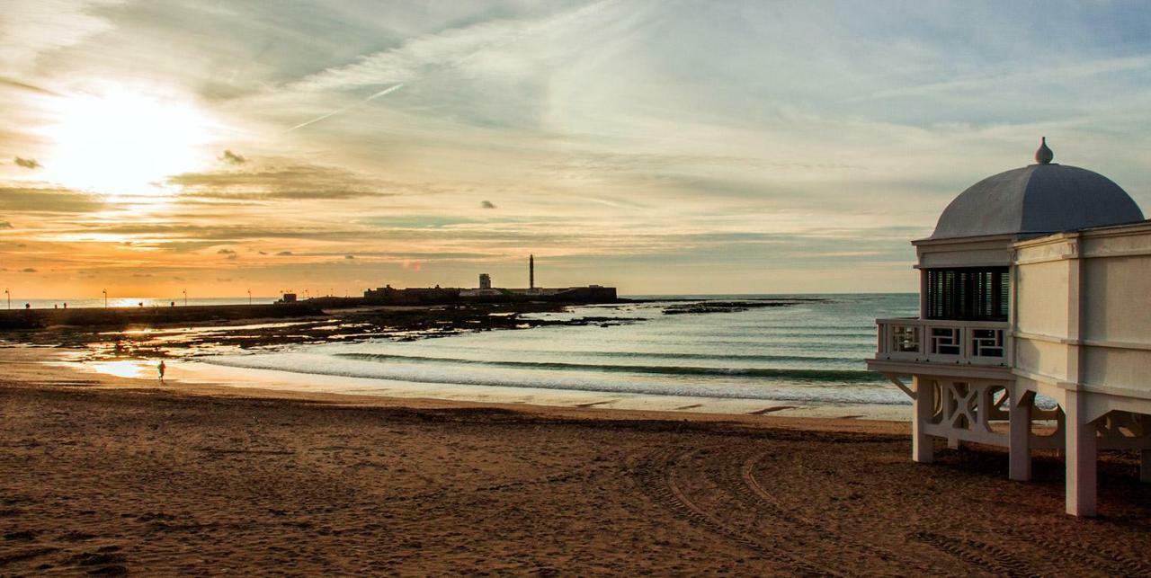 Caleta Beach Cadiz Luaran gambar